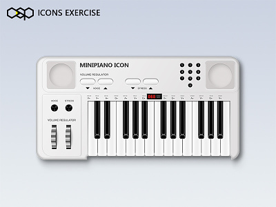 Piano icon icon