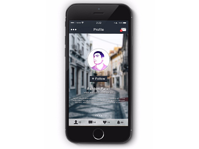 Profile App Design