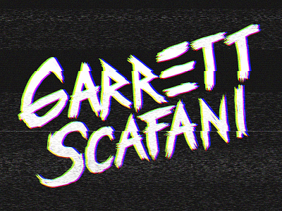 messing around with lettering brand garrett lettering name