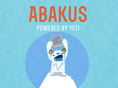 Abakus abacus abakus app blue illustration ios iphone monster paper yeti