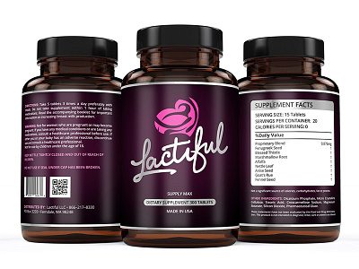 Supplement Label Dessign design label packaging supplement