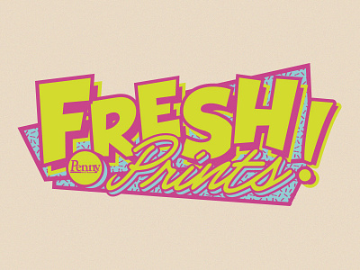 #Fun 90s bel air chessin colors dustin fresh lettering logo skate style type typography