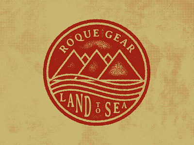 Badge apparel badge design land logo mountain outdoor river sea union dues vector vintage