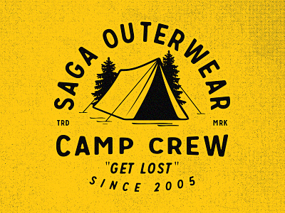 Camp Crew Graphic apparel camp chessin dustin logo outerwear saga tent tshirt uniondues vintage