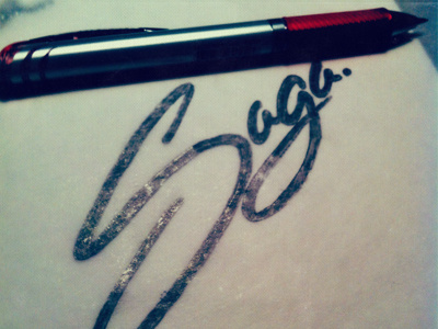 Saga By Hand hand lettering instagram lettering logo typography vintage