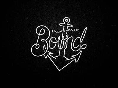 Homeward Bound Lettering