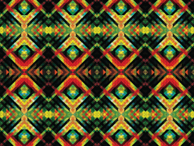 Pattern Im Working On aztec colourful pattern tringles