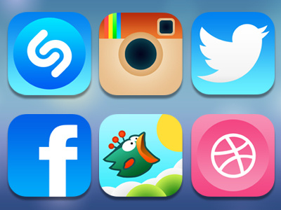 Some of my favourite apps in iOS 7 Style,