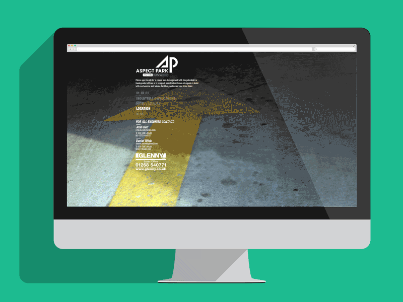 GIF WIP website im working on design marketing rdm russell typographics web website