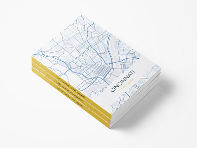 City Guide: Cincinnati Edition graphic design illustration maps print