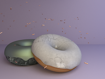 3D practice: Donuts