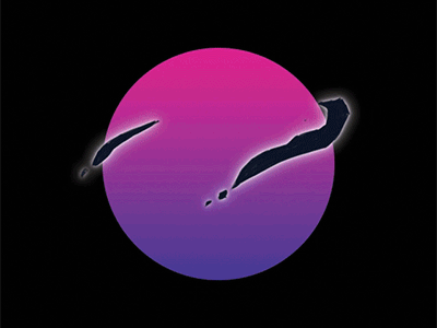 Cell animation 80s animation pink purple