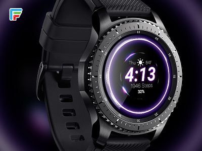 Luminous ai android wear apple watch brand branding gears3 minimal smart watch time tizen ui wearable