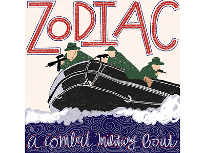 10/100: | ZODIAC | america art arts design digital art digital drawing digital illustration drawing drawings graphic design graphic design handlettering illustration ipad lettering military procreate sketch us military usa