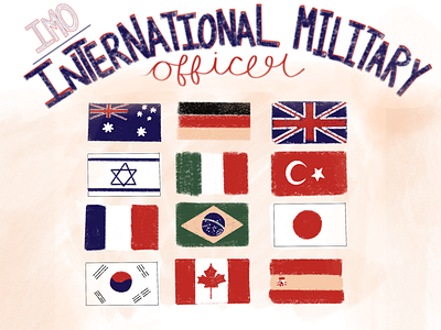 58/100: | IMO | america art arts campaign design digital art digital drawing digital illustration drawing flags icon illustration international lettering military officer procreate sketch usa vector