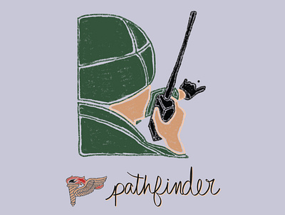 Day 97 | PATHFINDER | america art arts design digital art digital drawing digital illustration drawing gif icon illustration lettering military procreate sketch usa vector