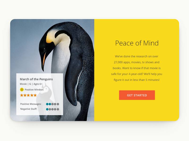 Landing page highlight landing page ux yellow reviews