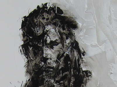 Cardoza Oil Sketch beard cardoza danny fashion illustration male oil painting portrait