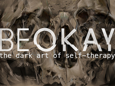 #BEOKAY: The Dark Art of Self Therapy art therapy digital drawing illustration painting