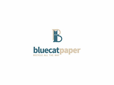 Paper manufacturer logo cat paper recycling