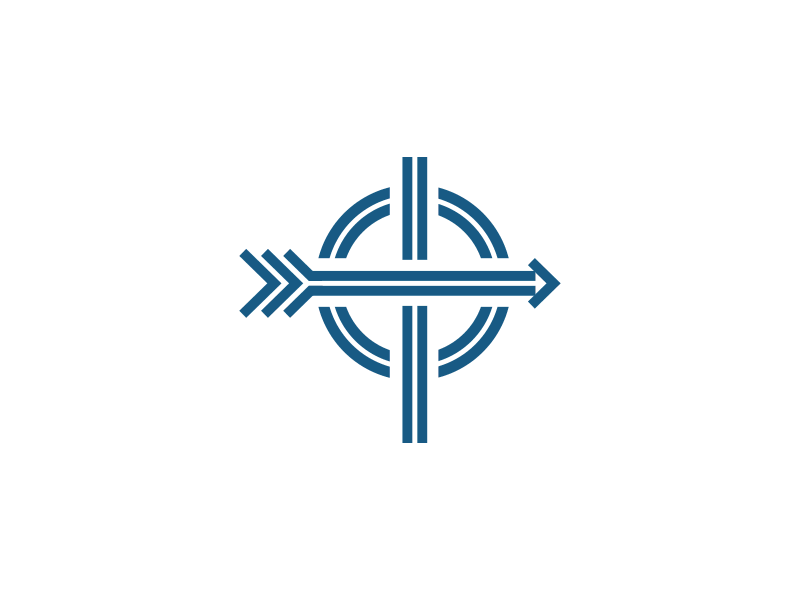 Calvary Reformed Church Logo branding church logo