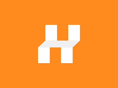 H step branding h logo logo stairs step