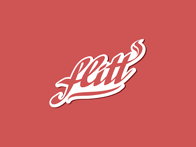 Flitt branding logo typogaphy