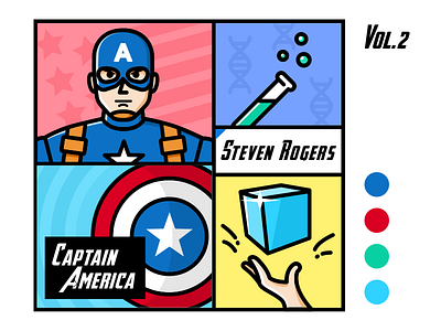 Captain America illustration marvel
