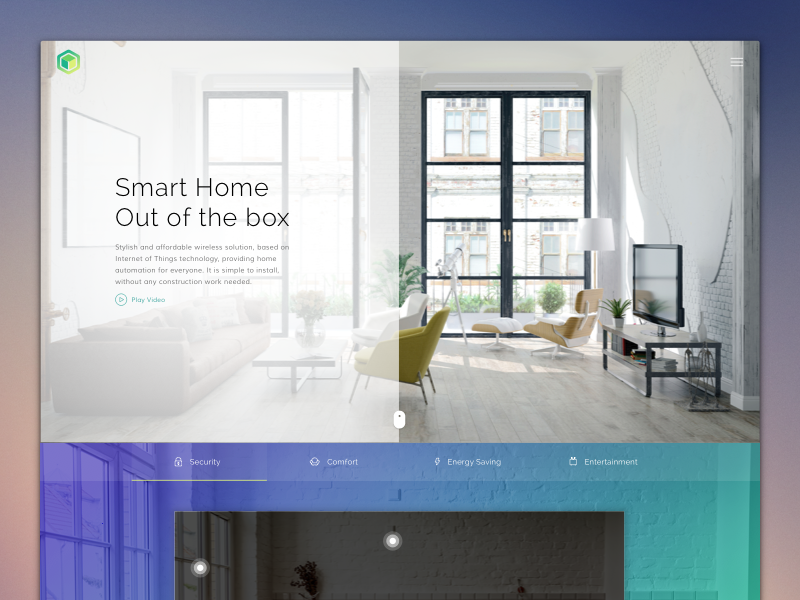 Kubicon website by Bojan Joncic on Dribbble