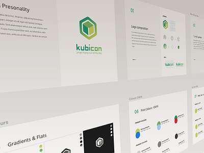 Kubicon Brand Guidelines WIP brand branding geometric icon identity logo mark