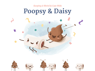 Poopsy & Daisy Sticker pack