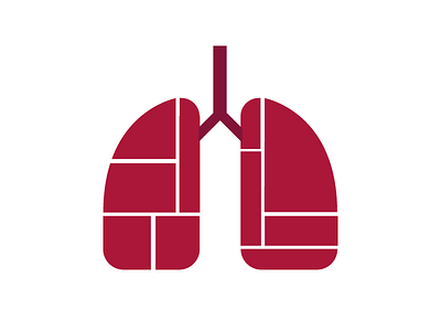 Lungs anatomy design illustration lungs organs