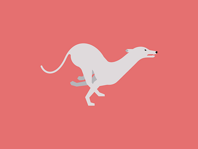 Greyhound animal design dog drawing greyhound illustration running screen print