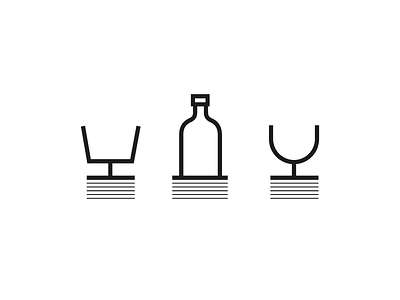 Pub drink iconography bottle drink glass icon iconography icons paper pictograms pub restaurant stack