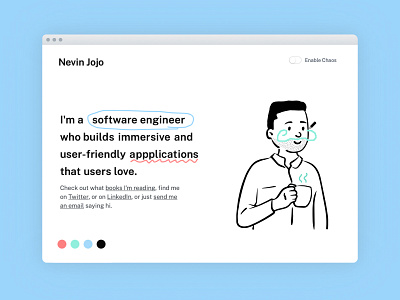 Nevin Jojo Portfolio Website