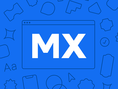 Design to the MX branding design flat illustration logitech max minimal simple typography vector web