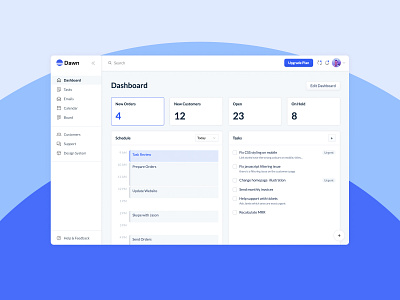 Dawn - Webflow Dashboard Template dashboard dashboard design dashboard template dashboard ui template template design templates ui ux webflow