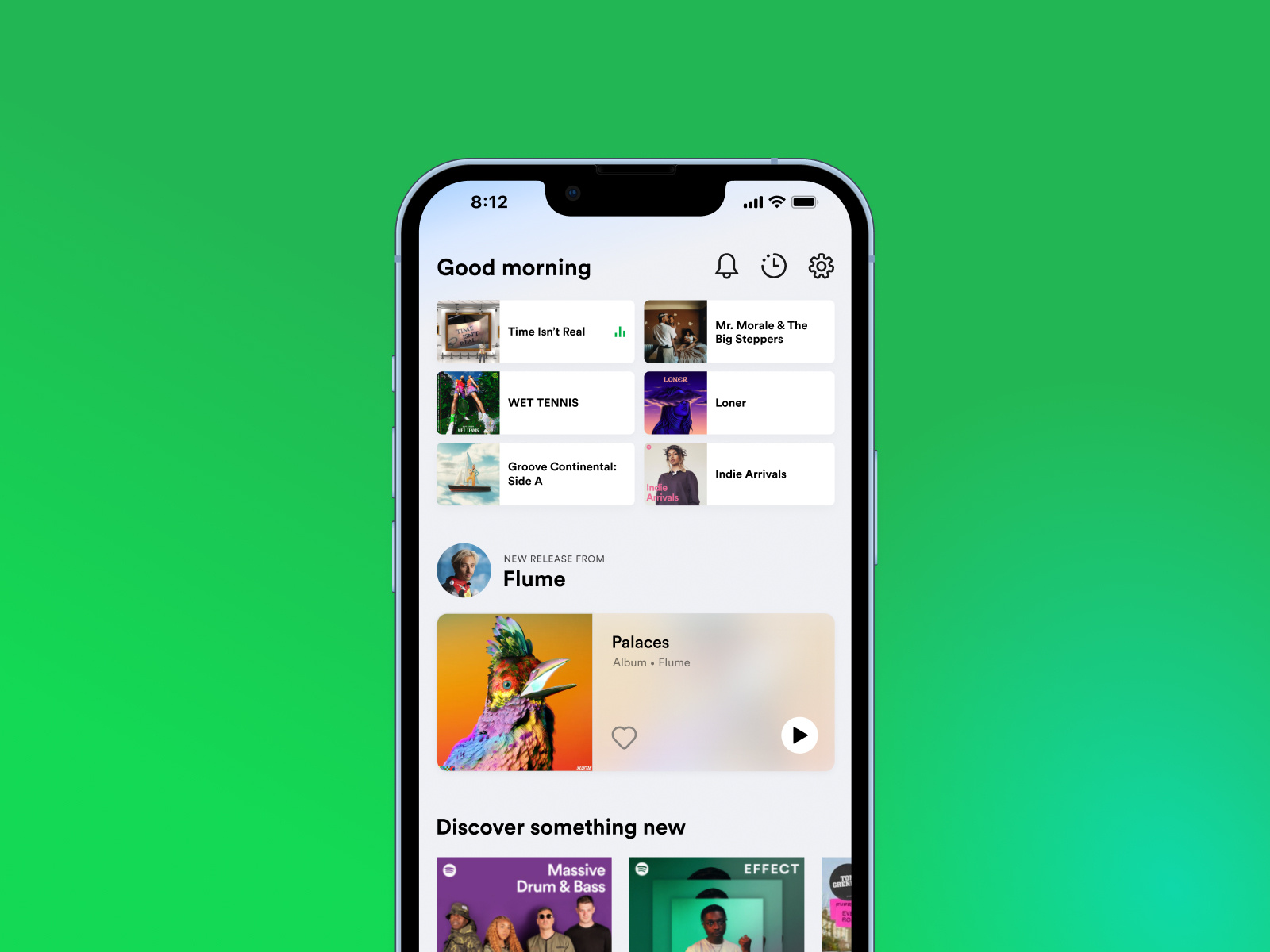 Spotify Light Mode Concept by Nikolai Bain on Dribbble