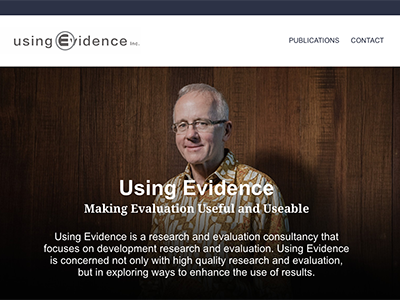 Using Evidence Home Page based evidence reseach