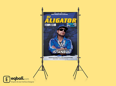 Dj Aligator Poster 2018 aligator poster concert dj aligator poster dj concert istanbul poster poster concert poster istanbul