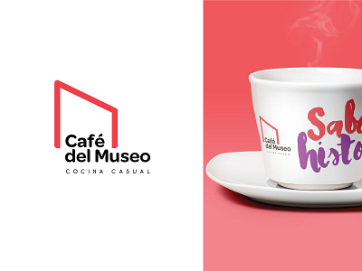 Café Museo branding identity logo museum restaurant