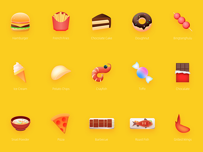 Food series Icon icons