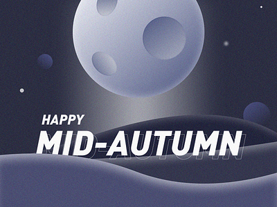 Happy Mid-autumn Festival design illustration