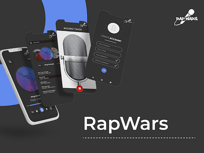 Rappers android design illustration ios native ui