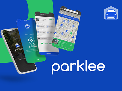 Parklee android design development ios logo