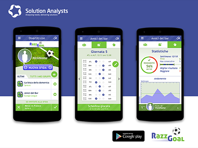 RazzGoal android android app development mobile app development