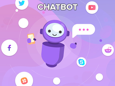 Build Your Own Chatbot animation chatbot ui virtual assitant