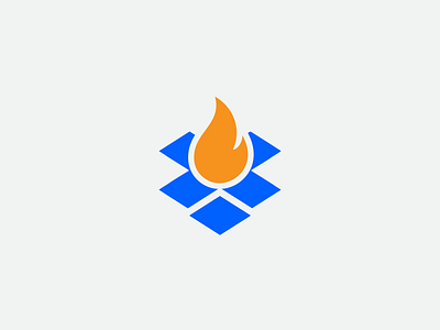 DumpsterFire Pt.1 brand branding design dropbox graphic design icon illustration logo organization storage vector