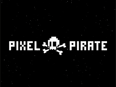 Pixel Pirate 8bit brand game gameboy logo nintendo pirate pixel skull snes sticker video