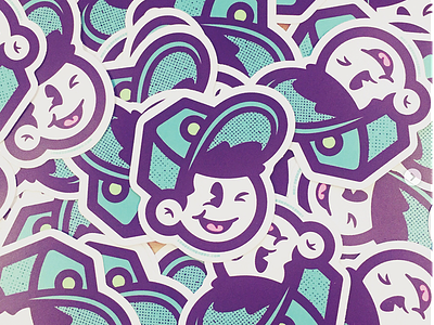 LH Stickers avatar diecut logo promo promotional stickermule stickers